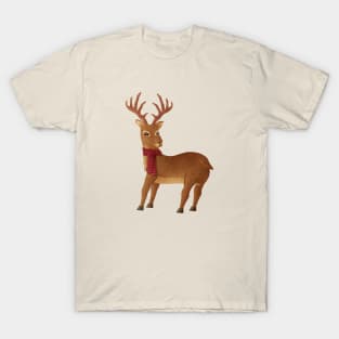 Reindeer with scarf T-Shirt